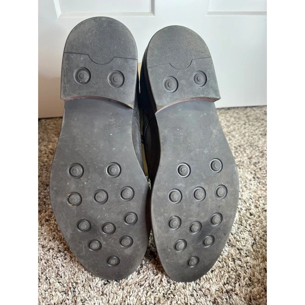 1901 Nordstrom Mens Gray Suede‎ Derby Shoes Lace Up Oxford Size 11.5 M